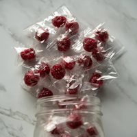 Wrapped Filled Raspberries 